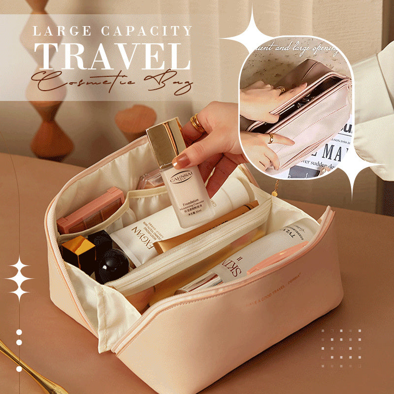 Large Capacity Travel Cosmetic Case