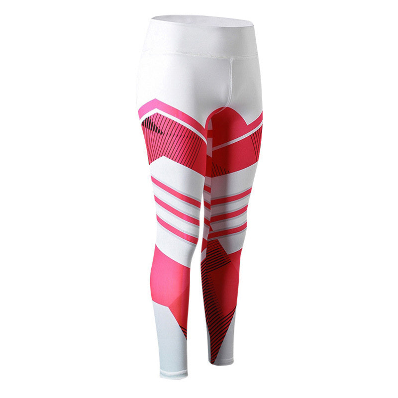 Women's Reflective Yoga Pants - High Visibility Sport Leggings