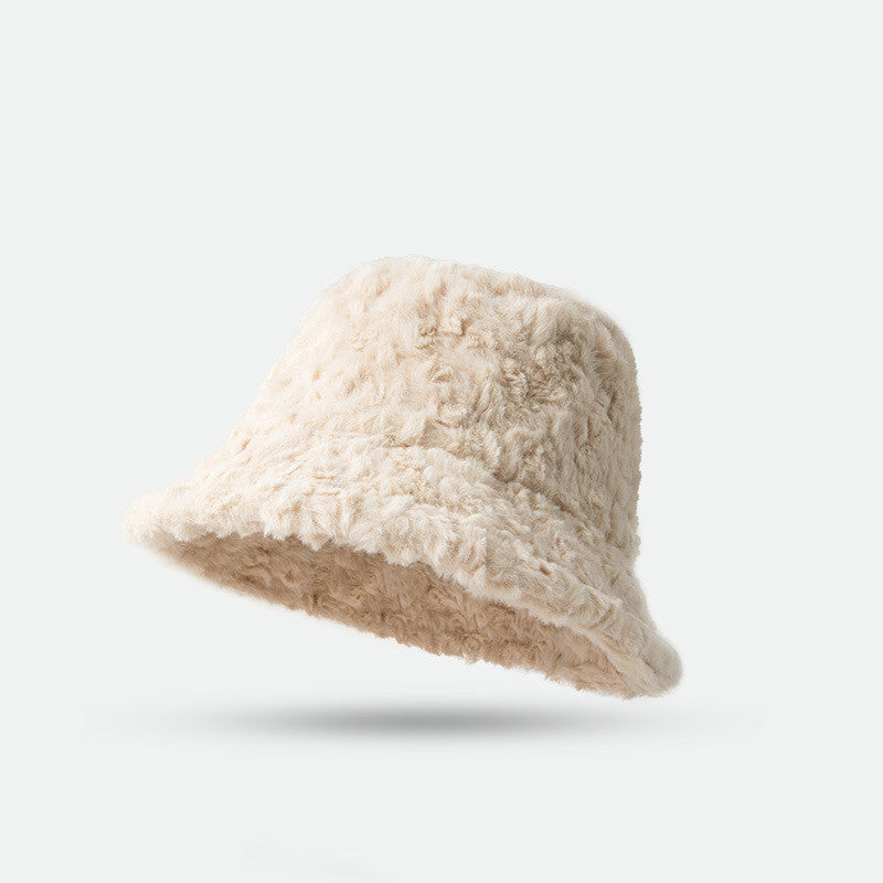 Women's Lambswool Fisherman Hat - Winter Warm Bucket Hat