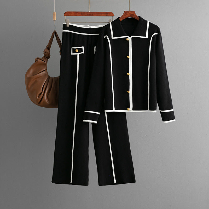 Knitted Fashion Suit Women's Casual