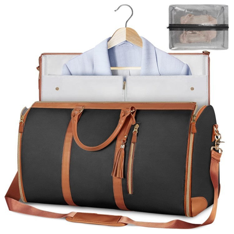 Large Travel Duffle Bag - Foldable Waterproof Clothes Organizer