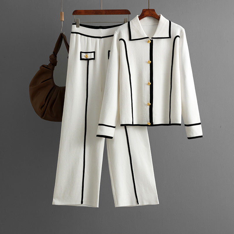 Knitted Fashion Suit Women's Casual