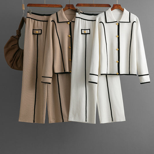 Knitted Fashion Suit Women's Casual