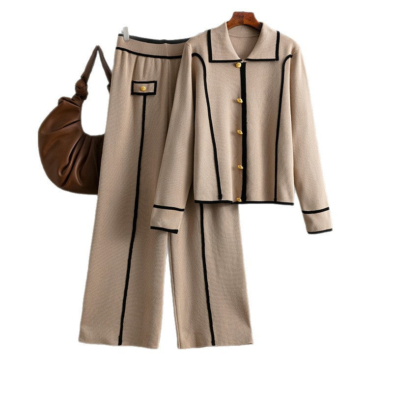 Knitted Fashion Suit Women's Casual