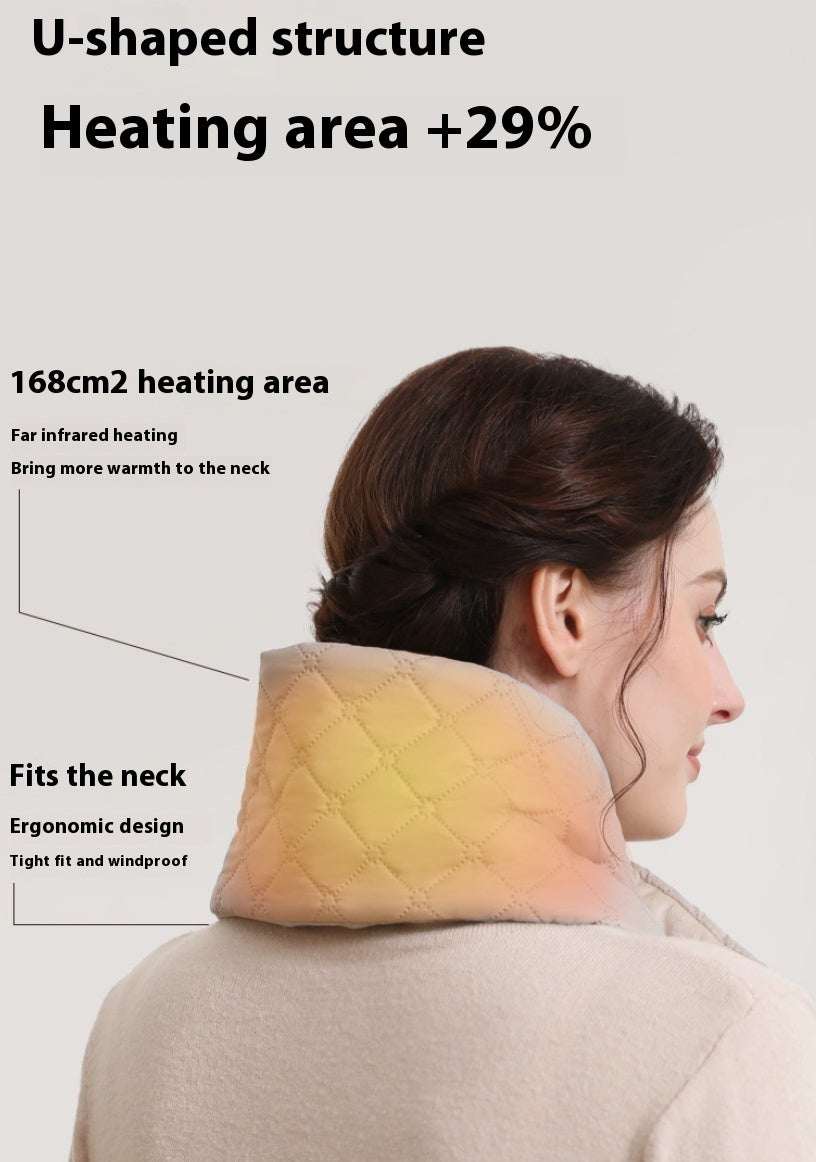 USB Heated Scarf - 3 Temperature Electric Warming Neck Wrap