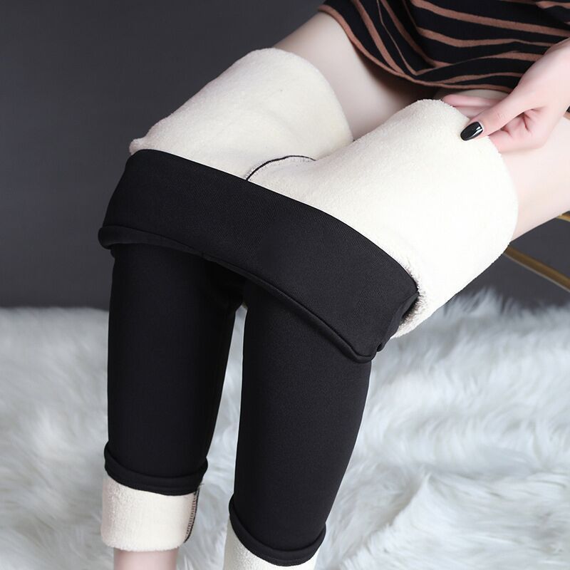 High-Waist Black Leggings