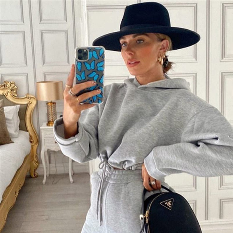 Two-Piece Hoodie & Jogger Set