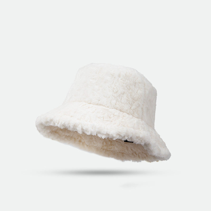 Women's Lambswool Fisherman Hat - Winter Warm Bucket Hat